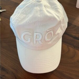 White GRŌ Baseball Cap